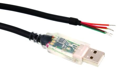 Кабель Ftdi Chip USB-RS485 со светодиодами Tx/Rx, конец провода, USB 1,8 м
